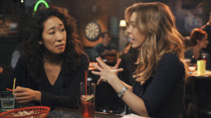 Meredith Grey and Christina Yang on Joe's Pub on Greys Anatomy